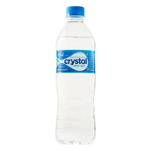 agua mineral sem gas 500ml