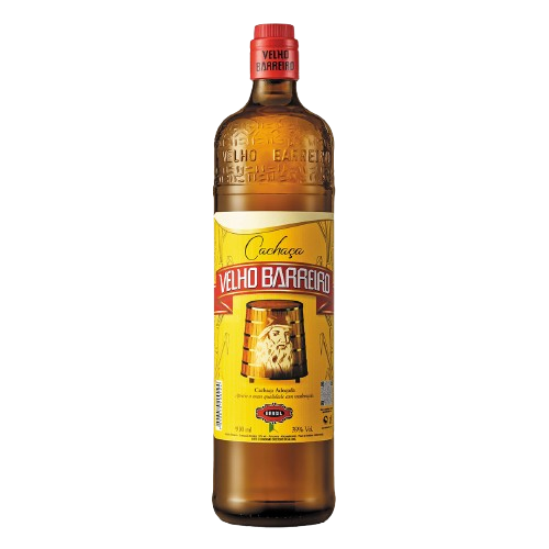 cachaça velho barreiro 910ml